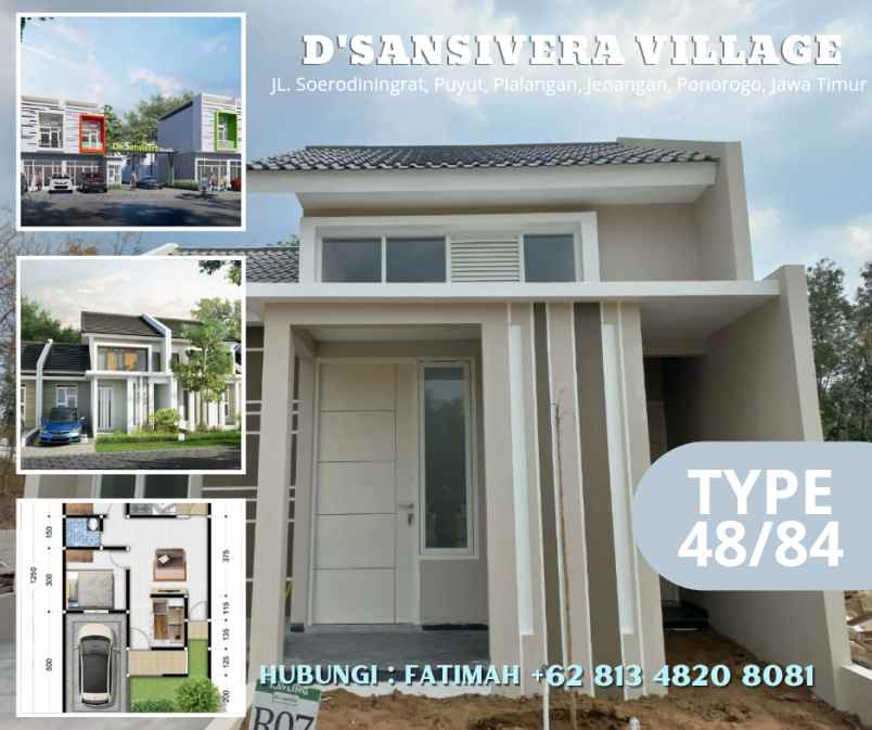 rumah siap huni type 48 84 ponorogo