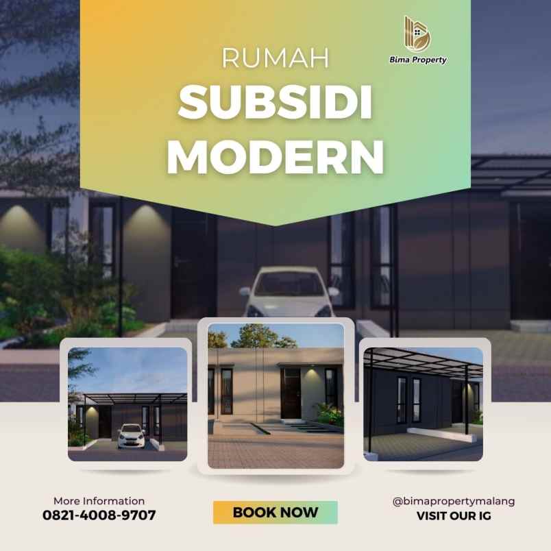 rumah subsidi termurah bergaya modern