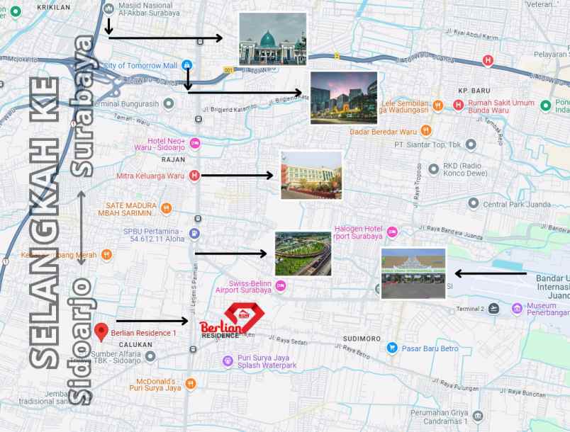 tanah dijual murah di sidoarjo lokasi strategis shm