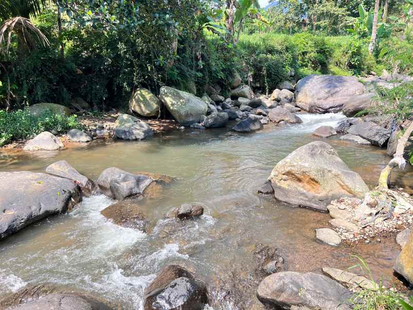 tanah idaman 750m dekat sungai pegunungan karanganyar