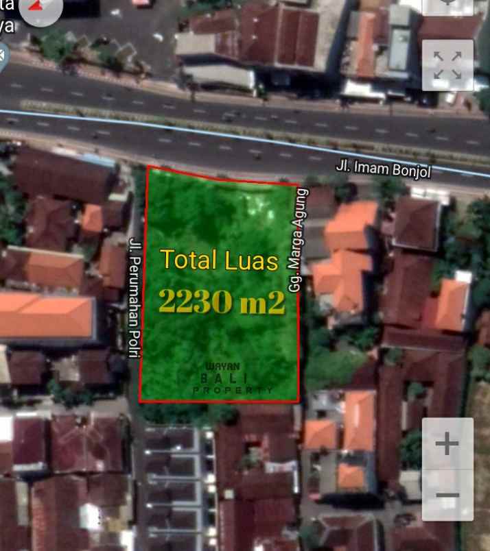 tanah jl imam bonjol