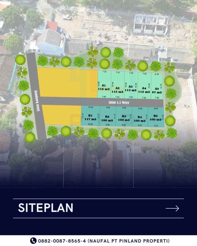 tanah kavling dekat lotte mart dan ringroad utara