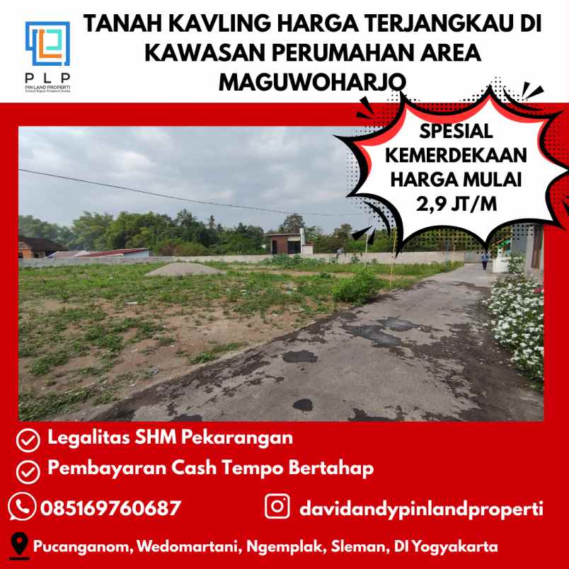 tanah kavling harga terjangkau di kawasan perumahan