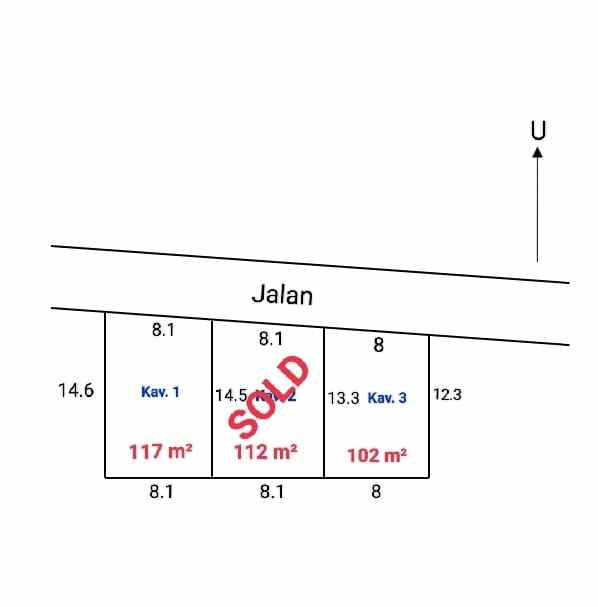 tanah kavling murah di nangsri utara candi prambanan