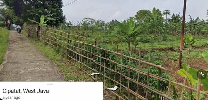 tanah kebun di cipatat padalarang