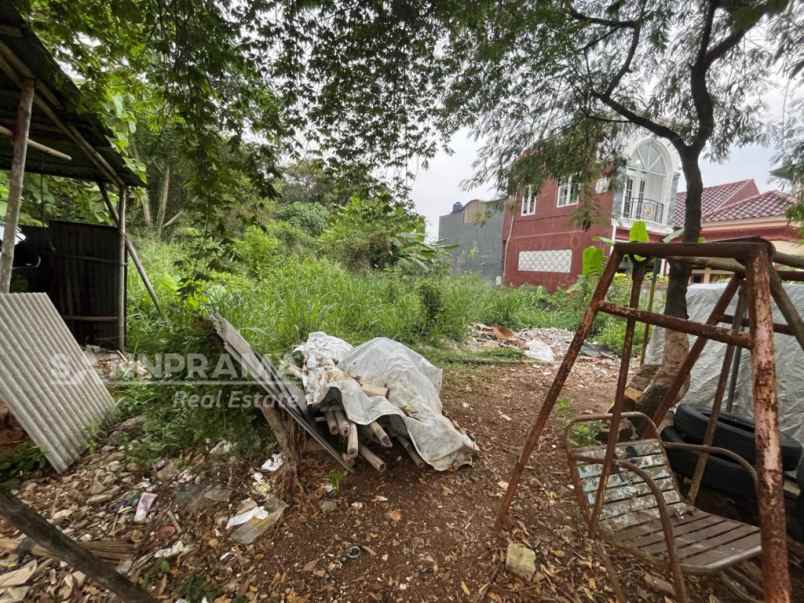 tanah luas siap bangun di kalimulya depok