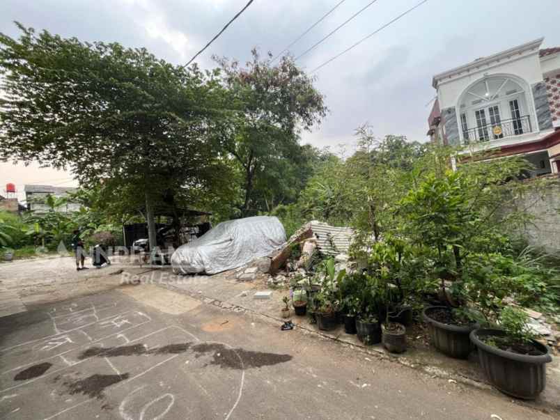 tanah luas siap bangun di kalimulya depok