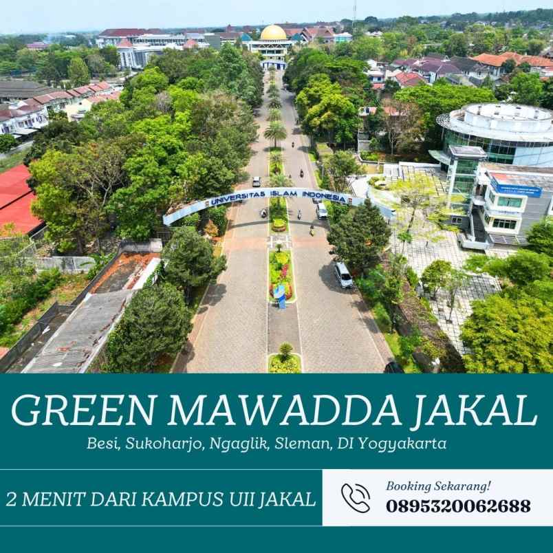 tanah pekarangan 4 25jt meter di jakal km 13 5