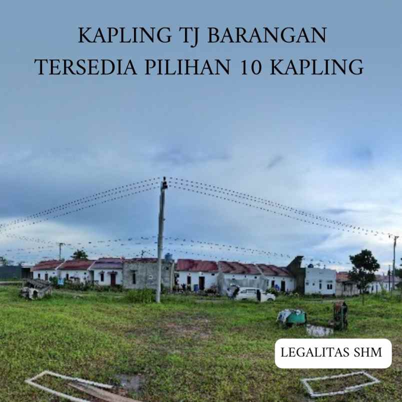 tanah termurah di kota palembang tanjung barangan