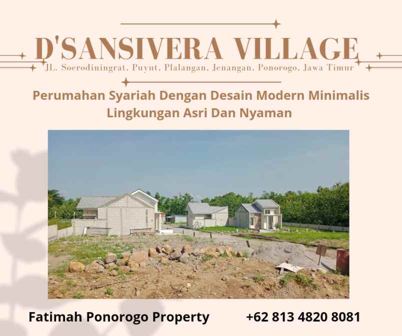 terlaris rumah syariah minimalis ponorogo