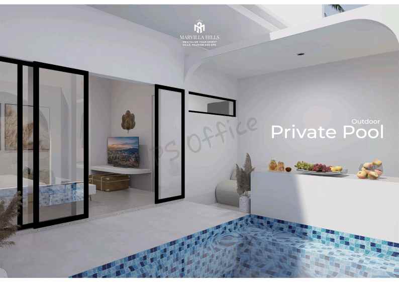 villa private pool di pakem