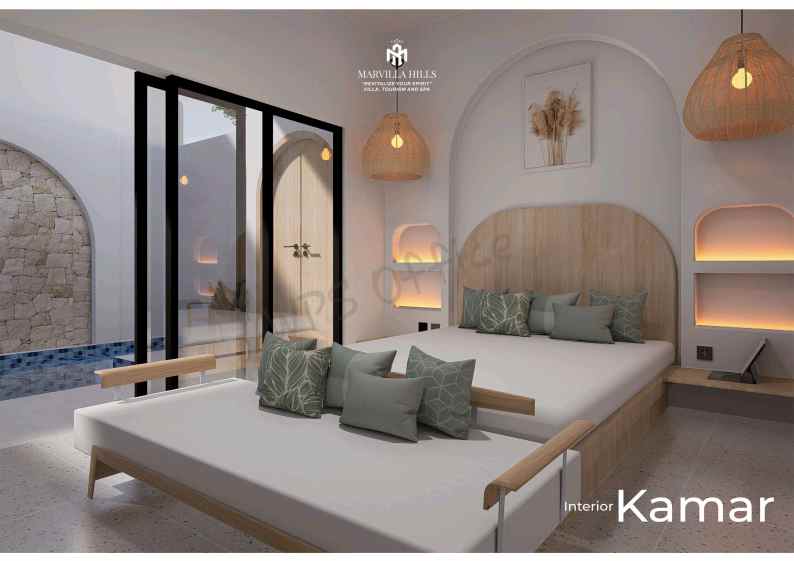 villa private pool di pakem