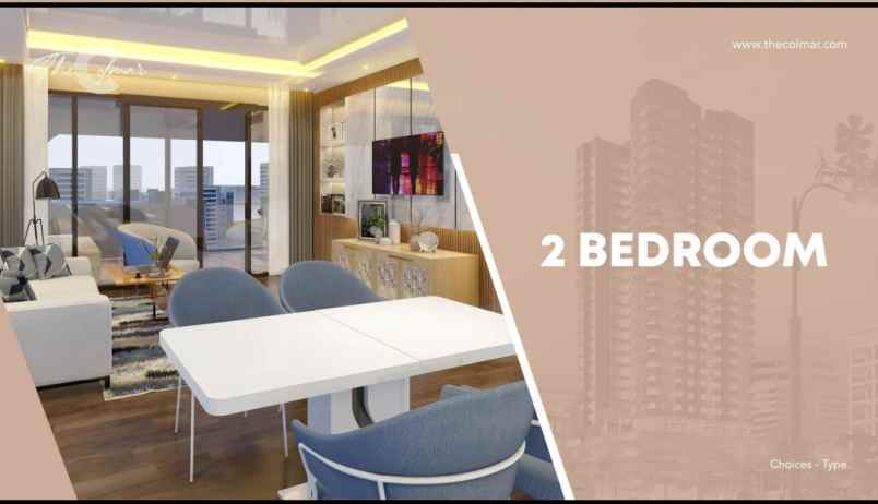 apartemen the colmar surabaya barat