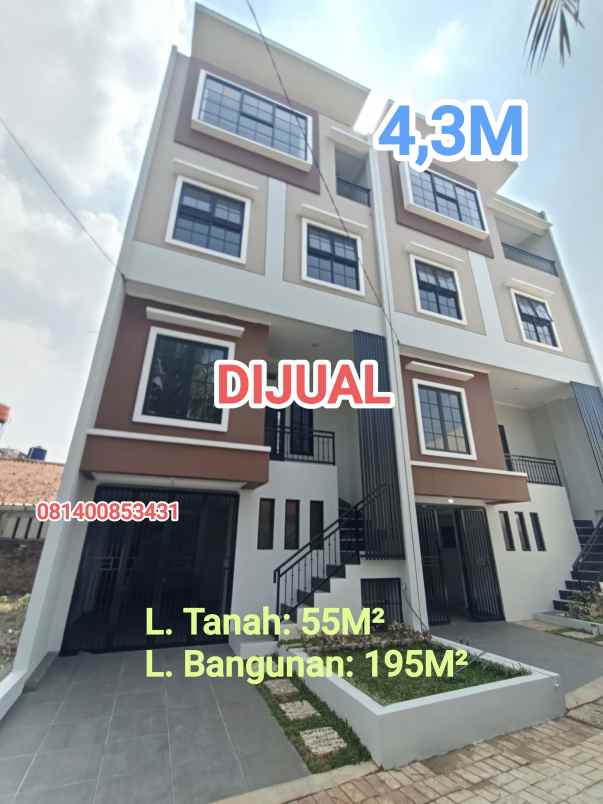 brand new townhouse nyaman dan asri