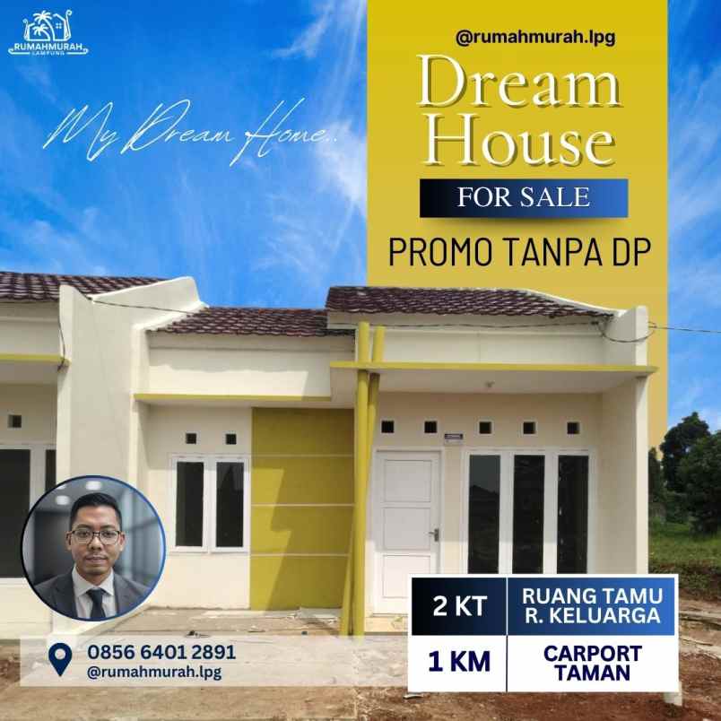 cek sekarang rumah dijual di sekitar bandar lampung wa