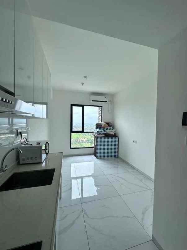 di sewa tahunan apartemen sky house alam sutera studio