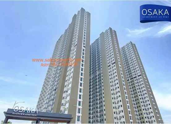 dijual apartemen osaka riverview apartment pik2