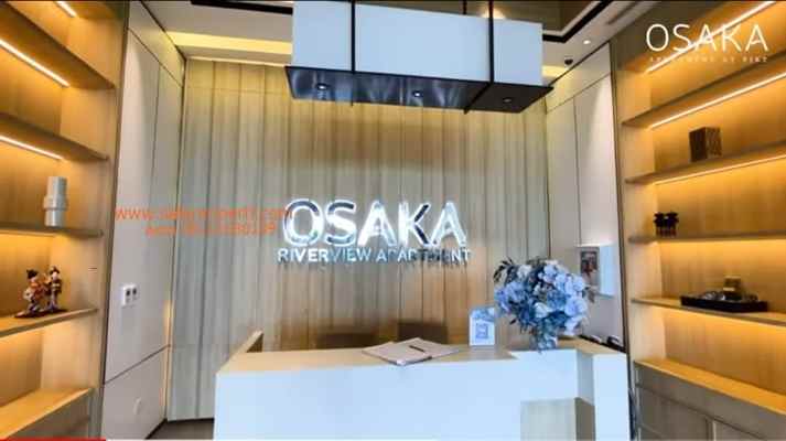 dijual apartemen osaka riverview apartment pik2