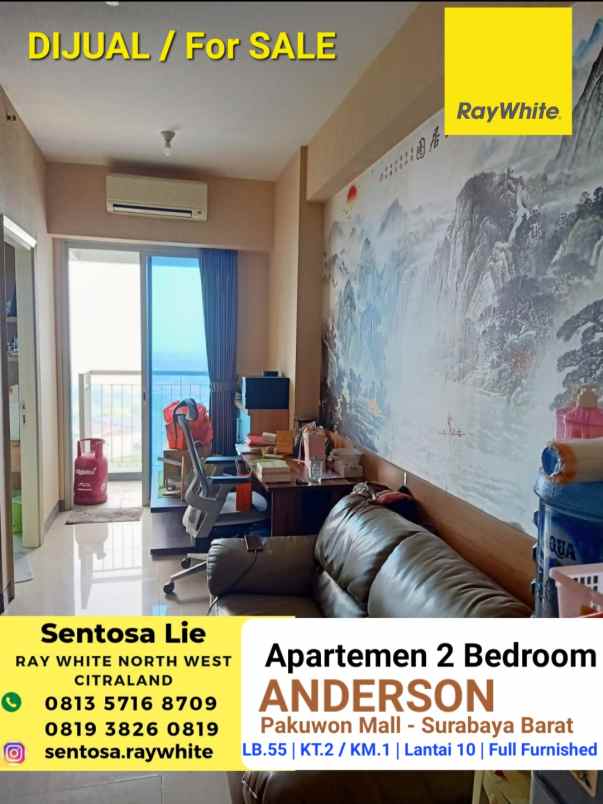 dijual apartemen pakuwon indah