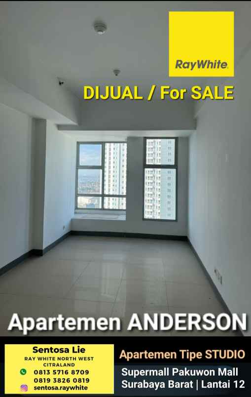 dijual apartemen pakuwon mall pakuwon indah