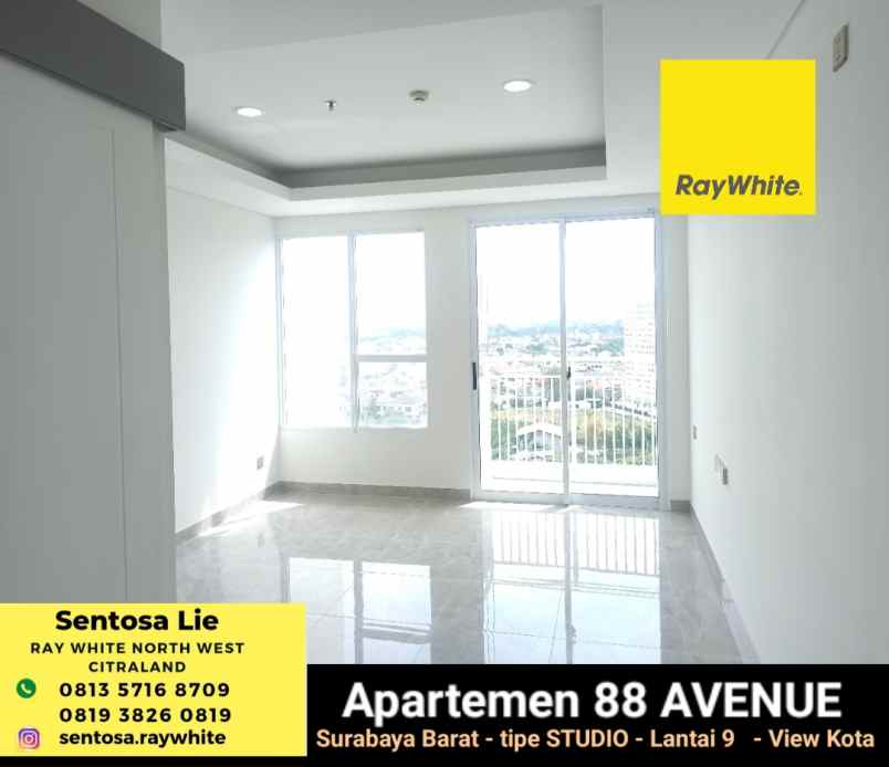 dijual apartemen raya darmo permai