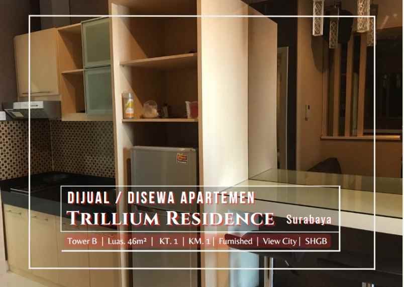 dijual apartemen trillium residence