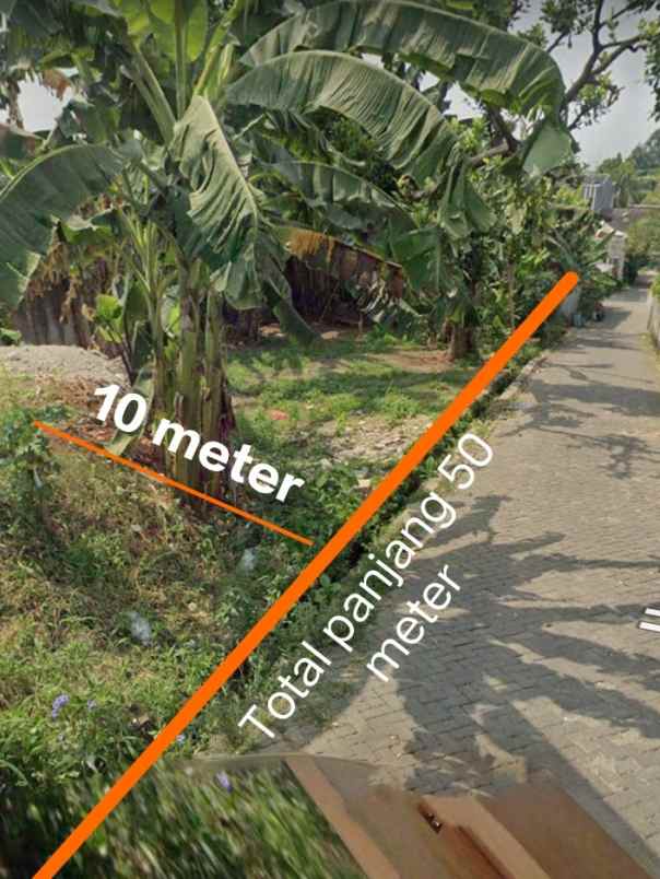 dijual cepat tanah kavling pinggir jalan