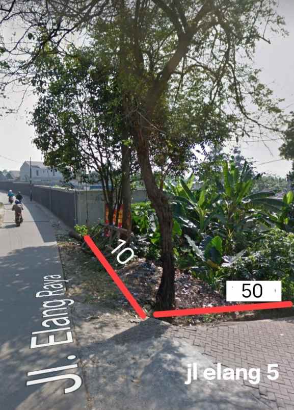 dijual cepat tanah kavling pinggir jalan