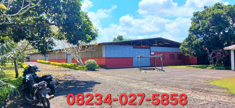 dijual gudang di negara jembrana bali