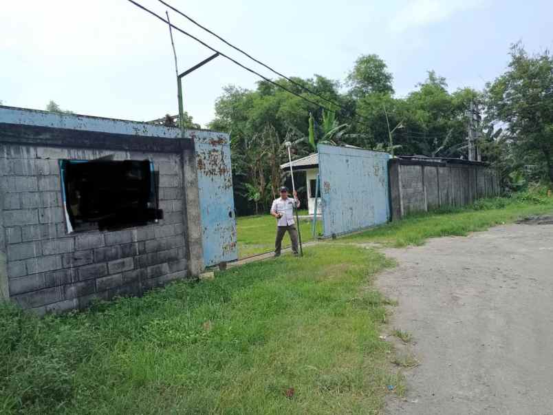 dijual gudang ex pabrik pupuk di jombang