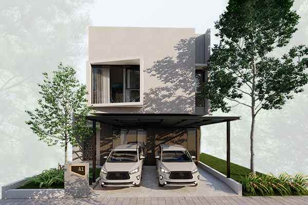 dijual hunian modern di jantung dago