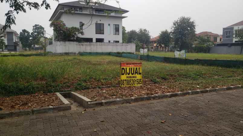 dijual kavling di villa permata karawaci tangerang