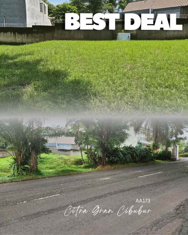 dijual kavling siap bangun di citra gran cibubur