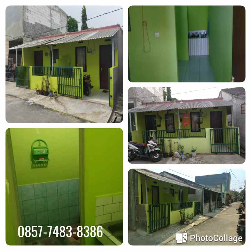 dijual kontrakan 2pintu pondok aren