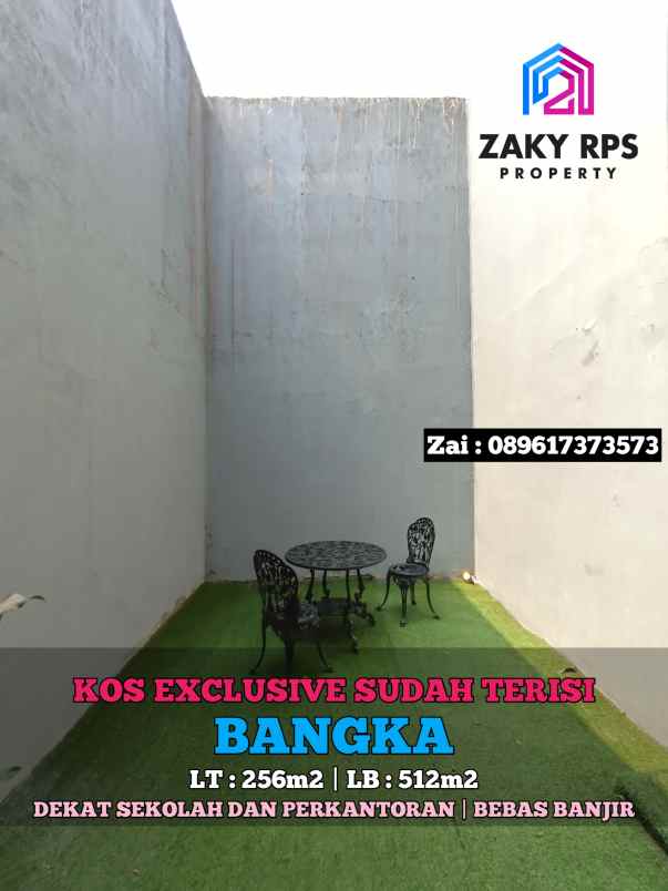 dijual kost jalan bangka