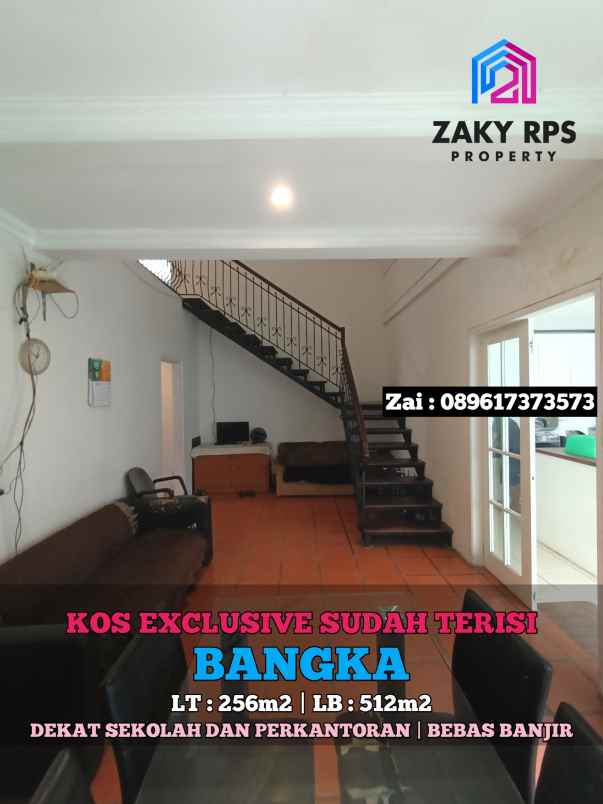 dijual kost jalan bangka