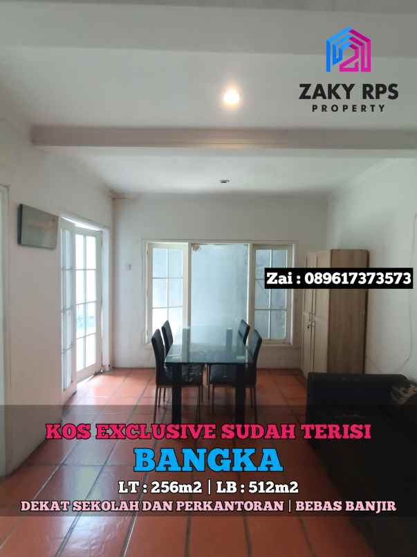 dijual kost jalan bangka