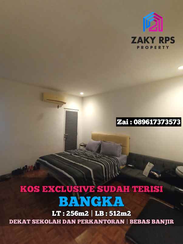 dijual kost jalan bangka