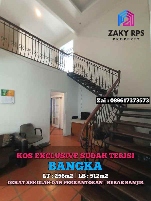 dijual kost jalan bangka