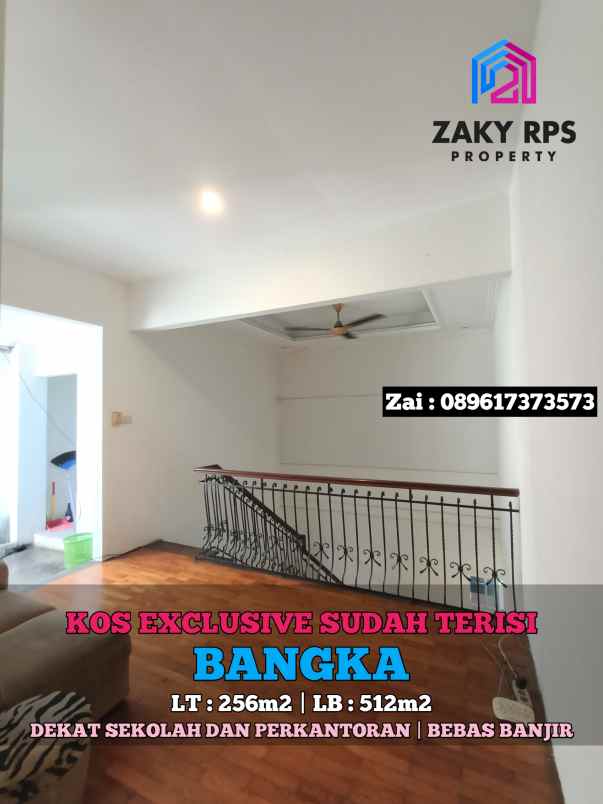 dijual kost jalan bangka