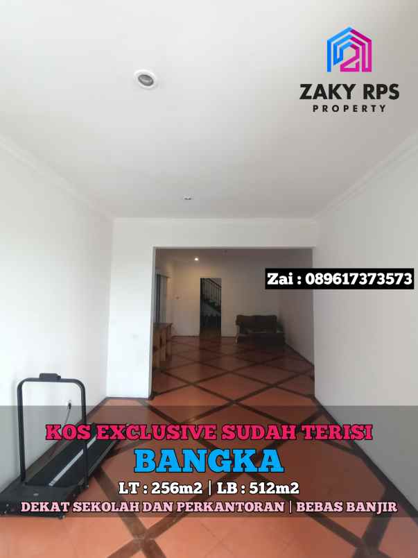 dijual kost jalan bangka