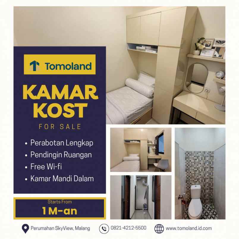 dijual kost merjosari