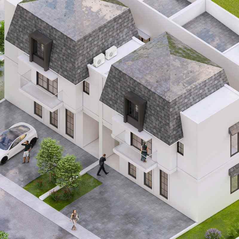 dijual perumahan american classic di taman kopo indah