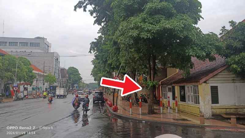 dijual ruko gudang kantor jalan rajawali