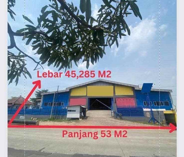 dijual ruko gudang kantor jalan raya interchange