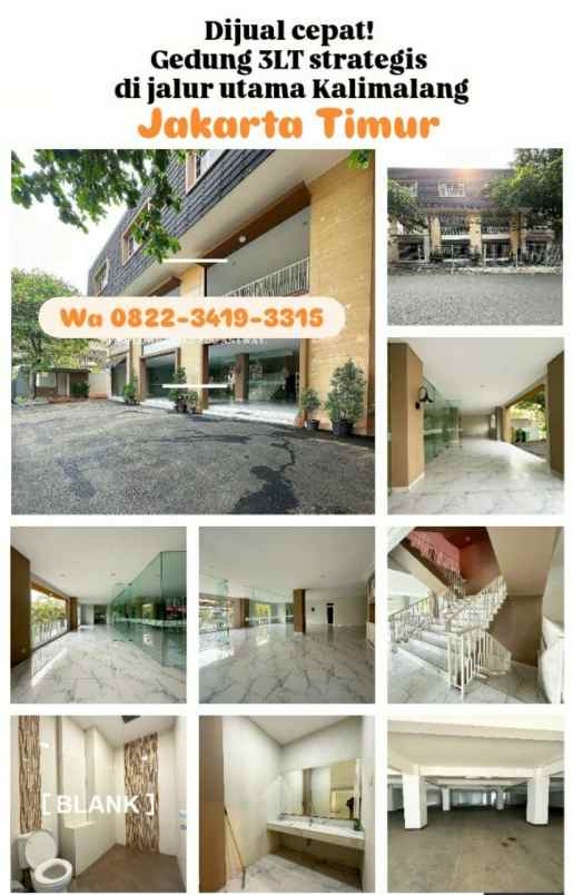 dijual ruko gudang kantor kalimalang