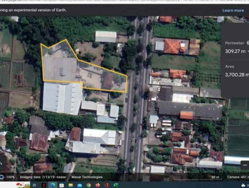 dijual ruko gudang kantor ringroad barat banyuraden