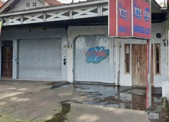 dijual ruko posisi strategis pinggir jl raya