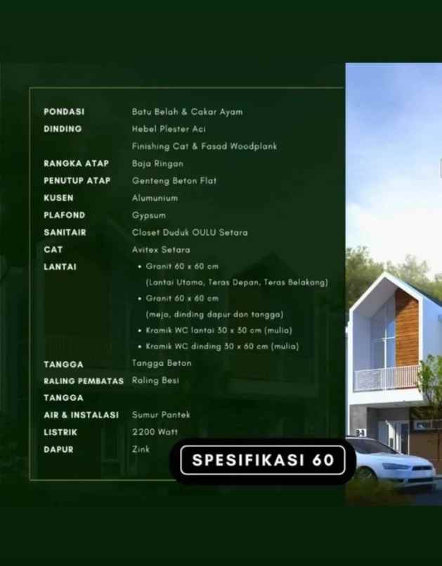 dijual rumah 2 lantai dipusat kota bogor