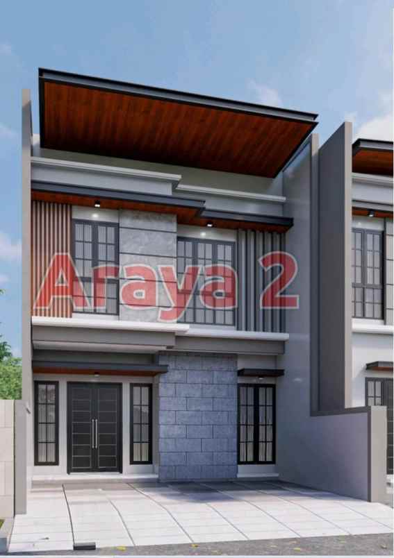 dijual rumah araya galaxy bumi permai